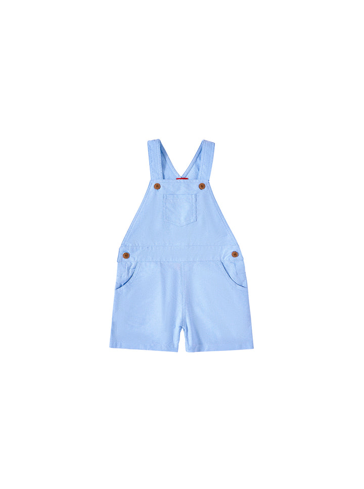 Baby Solid Romper - Lt. Blue