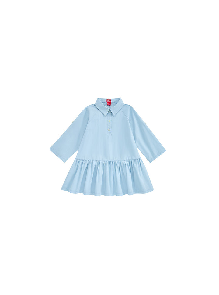 Low Cut Ruffle Dress