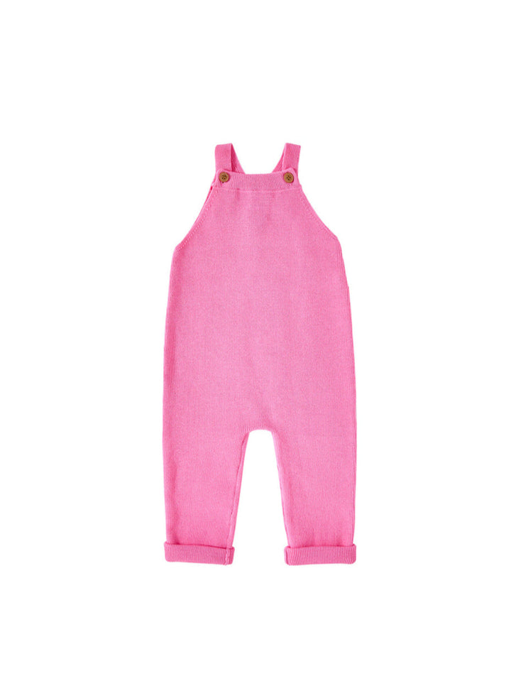Baby Straps Overall - Pink