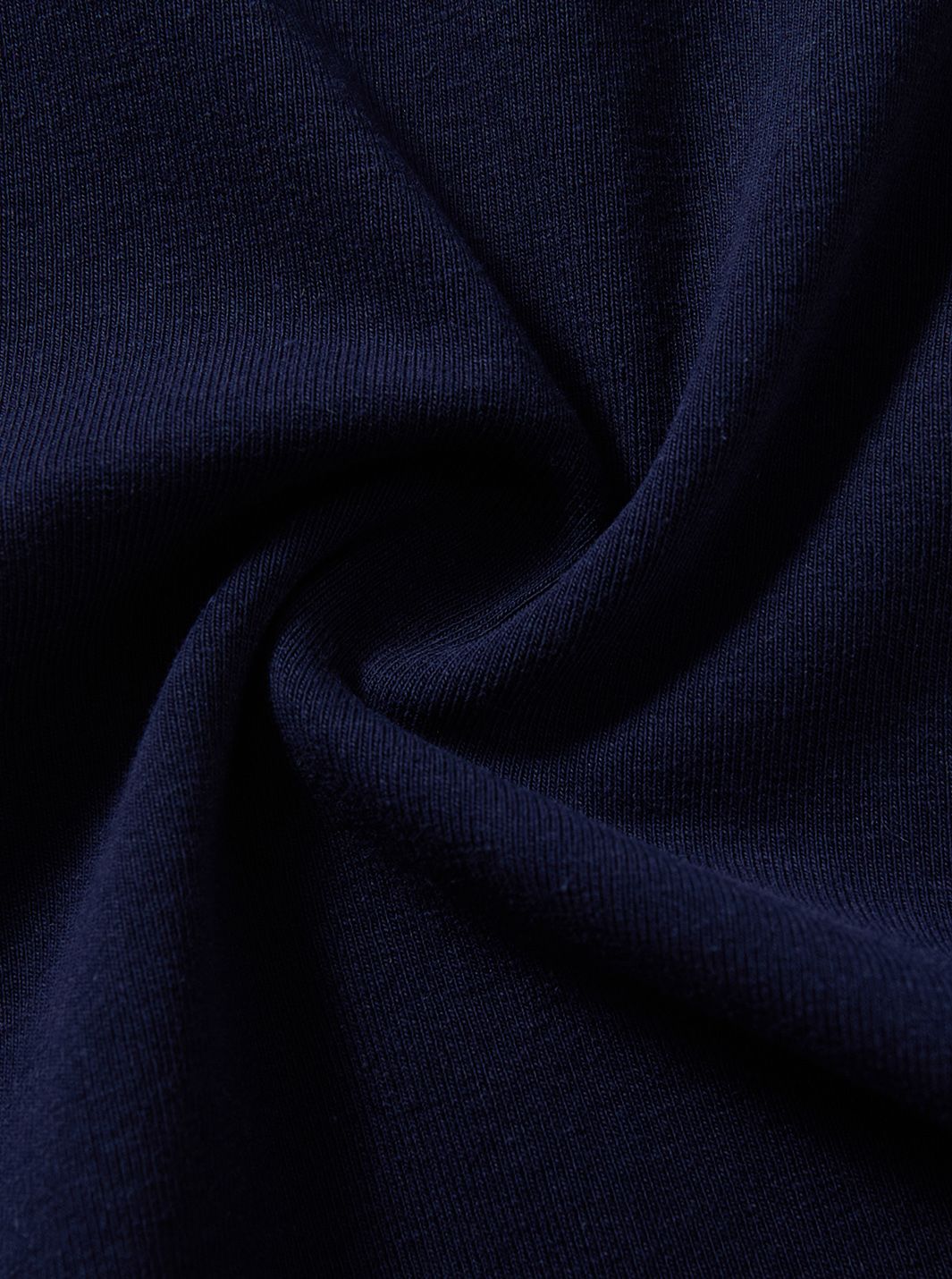 Emblem Collared T-shirt - Navy