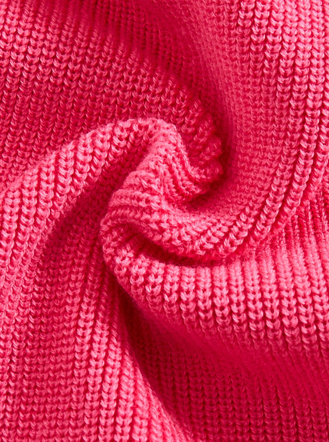Knit Baby Overall - Neon Pink