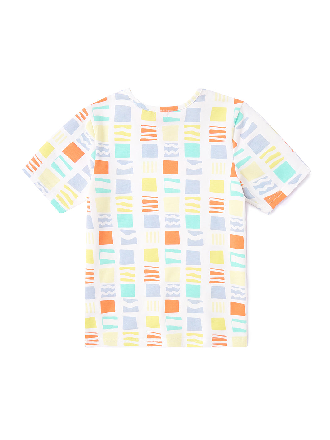 All Over block Short Sleeve T-shirt