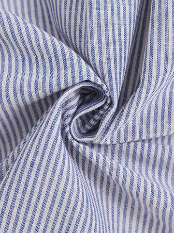 Linen Striped Dress