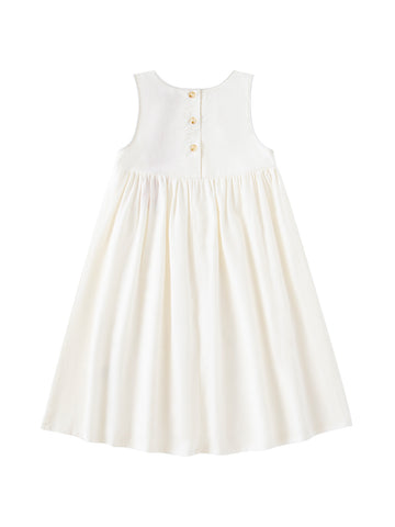 Piping Jumper -  White