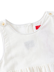 Piping Jumper -  White