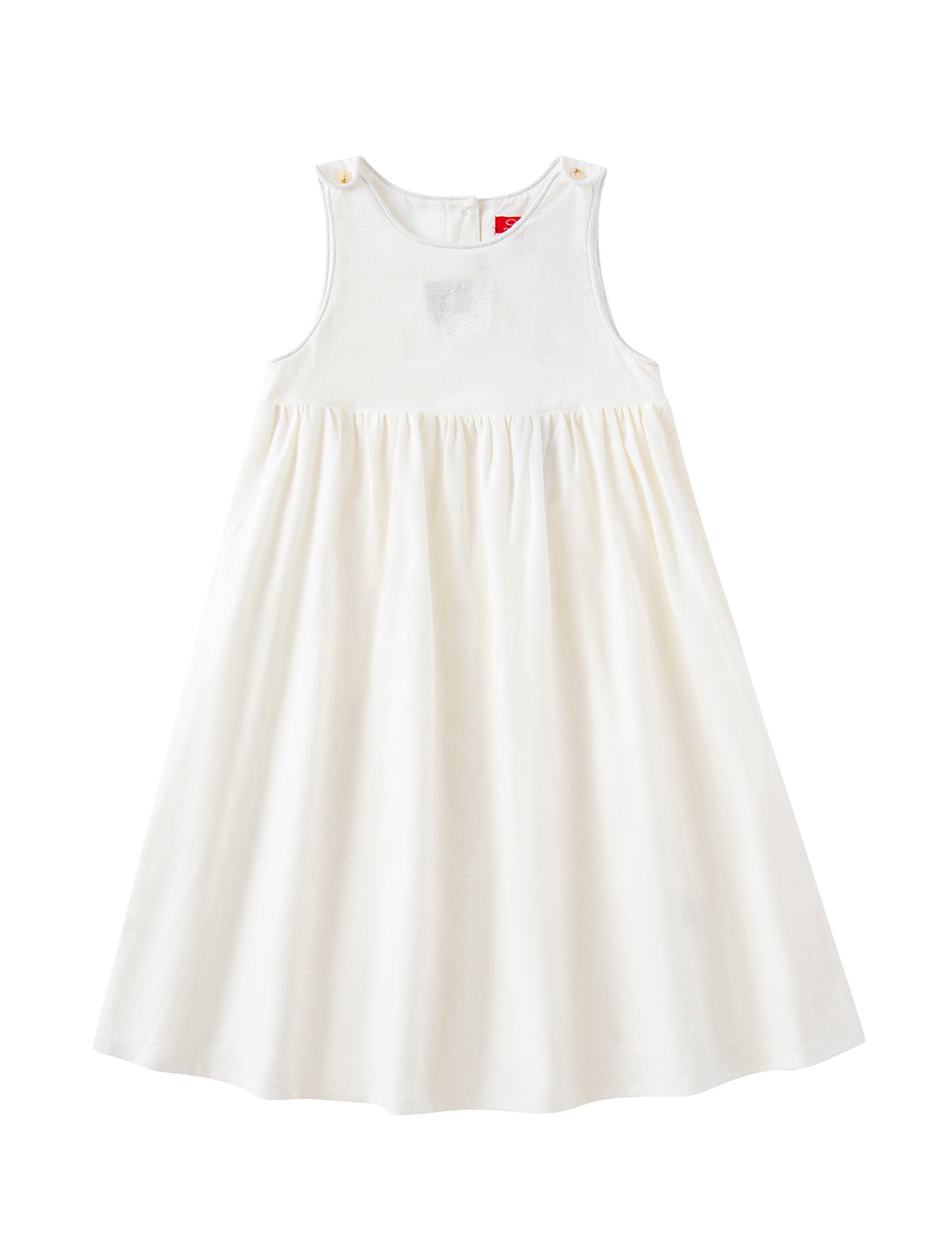 Piping Jumper -  White