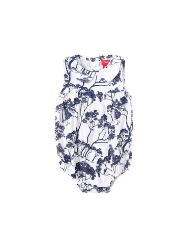 Baby branch Print Romper