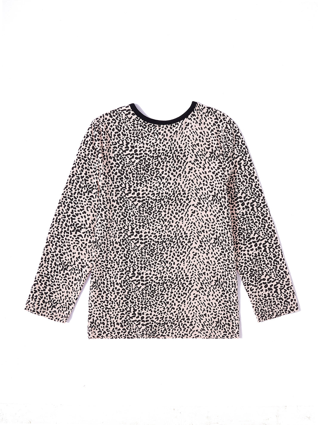 Leopard Print Long Sleeve T-shirt