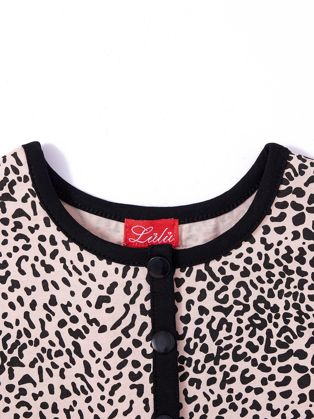 Leopard Print Long Sleeve T-shirt