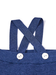 Straps Overall - Blue Grey Mix