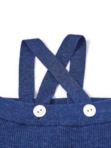 Straps Overall - Blue Grey Mix