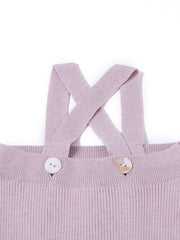 Straps Overall - Mauve Purple Mix