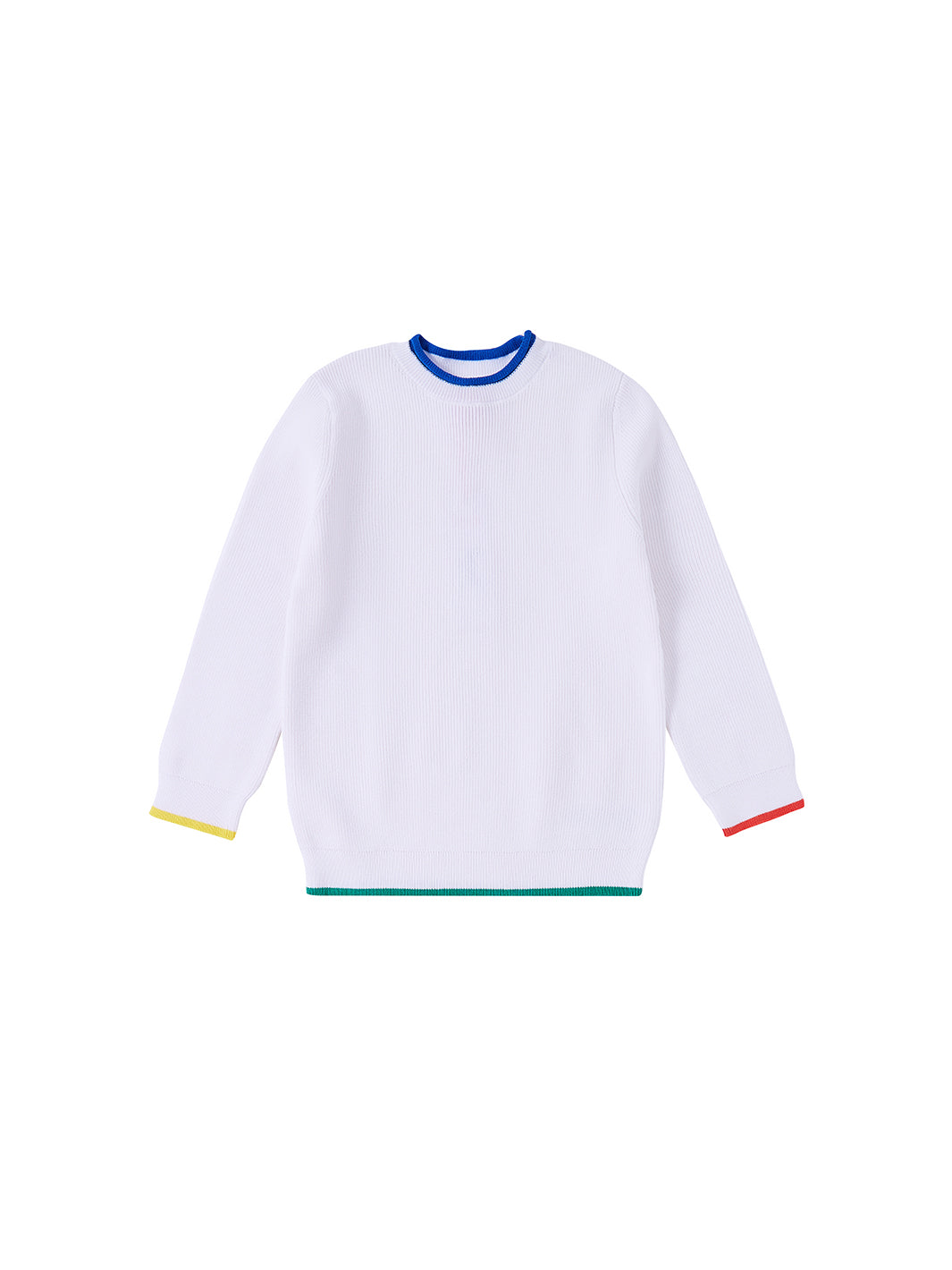 Colored Striped Combo Sweater