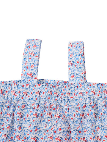 Baby Liberty Floral Overall