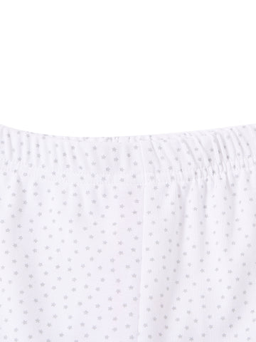 All Over Mini Star Set - White Combo Green