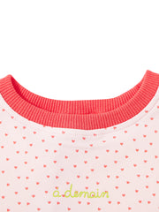All Over Mini Heart Set - Lt. Pink