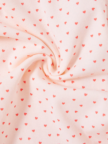 All Over Mini Heart Set - Lt. Pink
