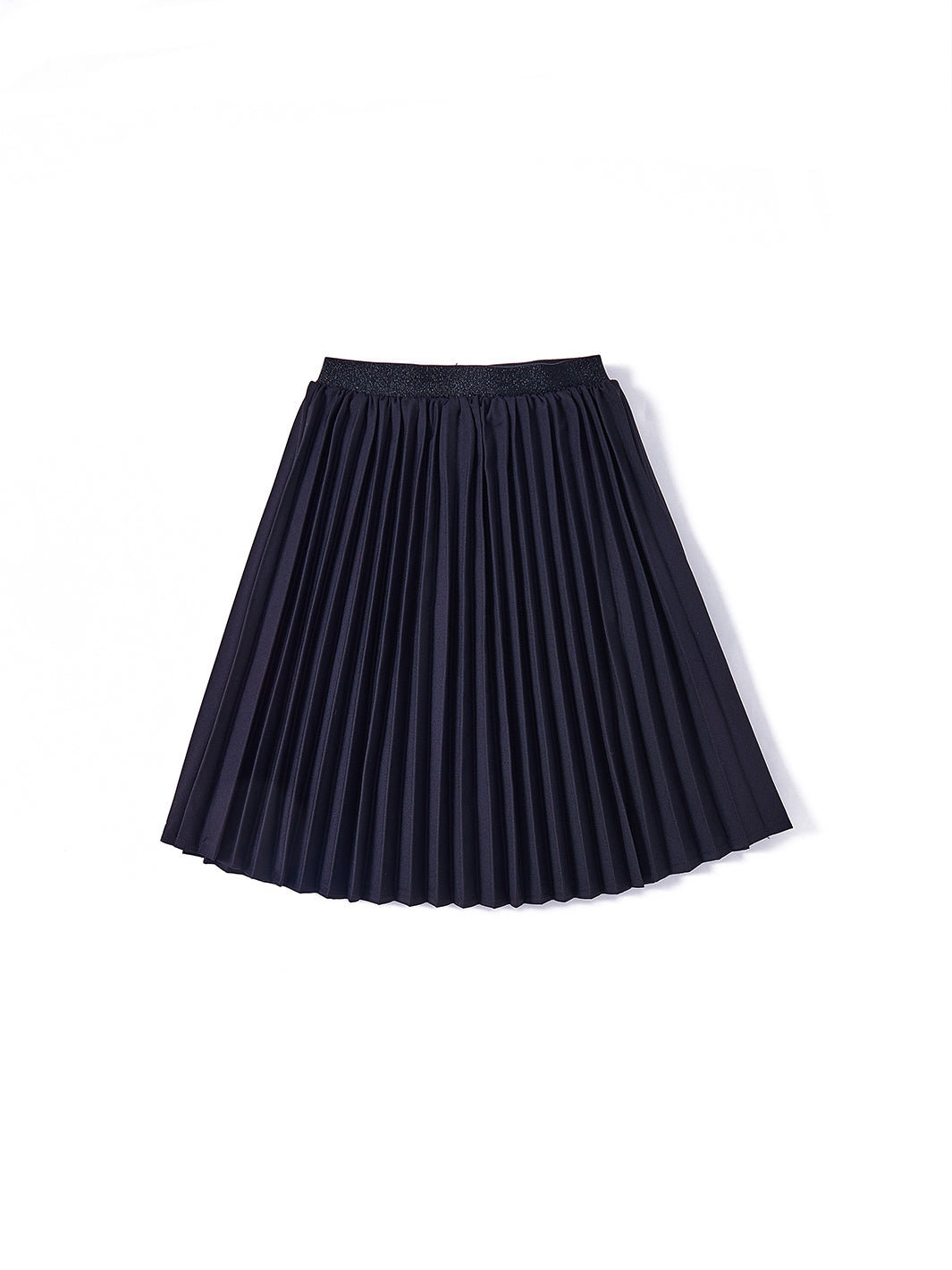 Accordion Pleated Skirt - Black
