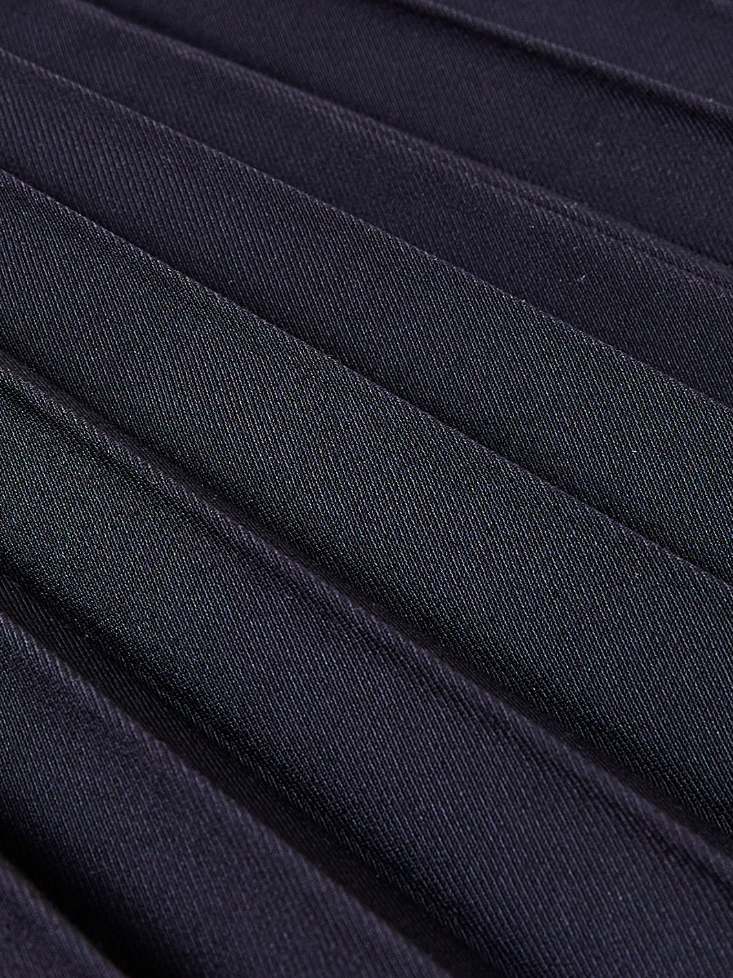 Accordion Pleated Skirt - Black
