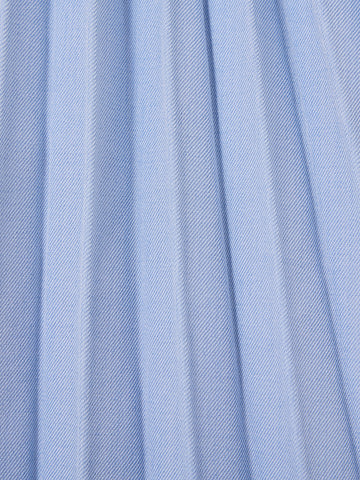 Solid Accordion Pleated Skirt - Lt. Blue