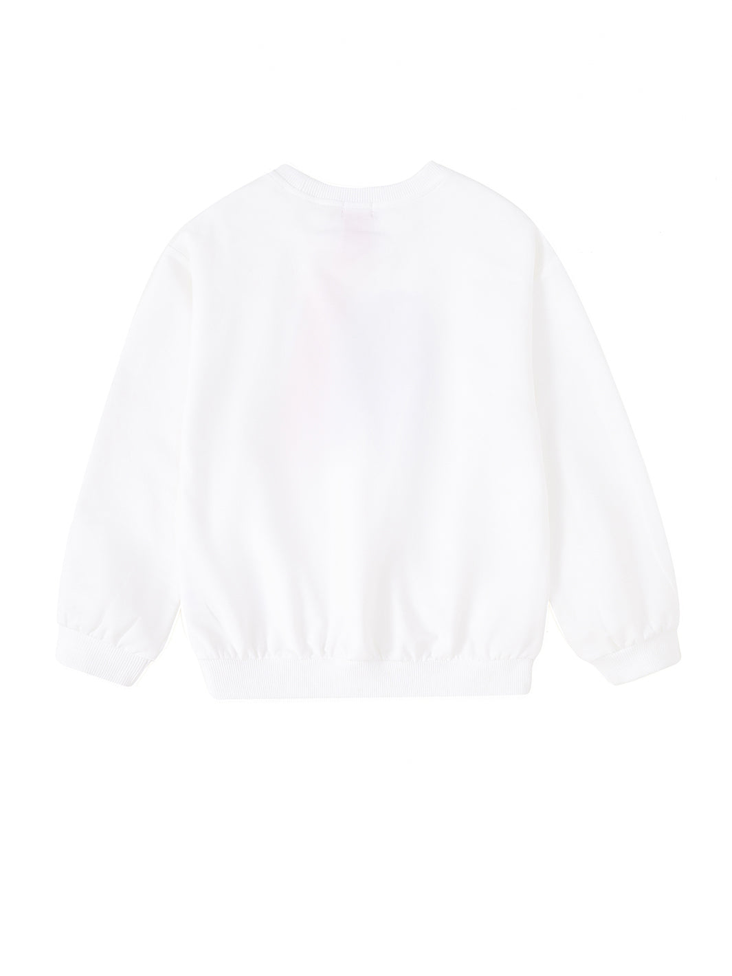 Scalloped Heart Top - White
