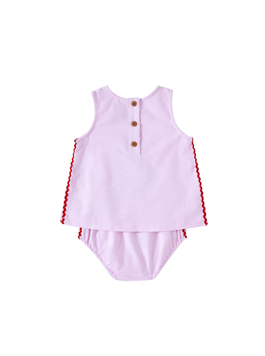 Baby Rickrack Set - Lt. Pink