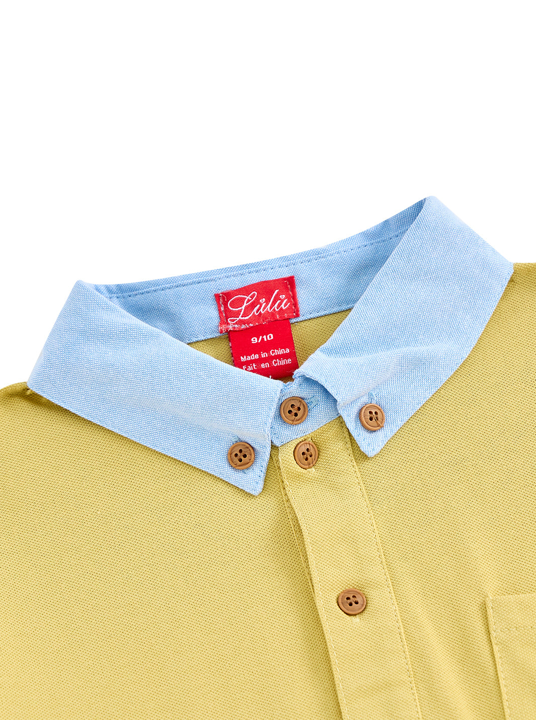 Combo Collar Polo