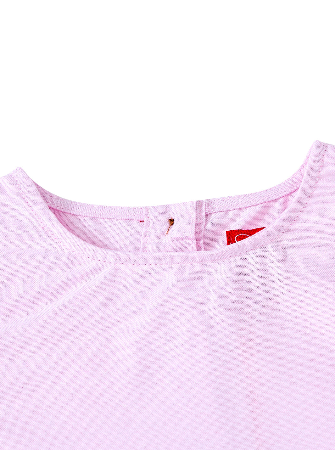 Rickrack Crop Vest - Lt. Pink