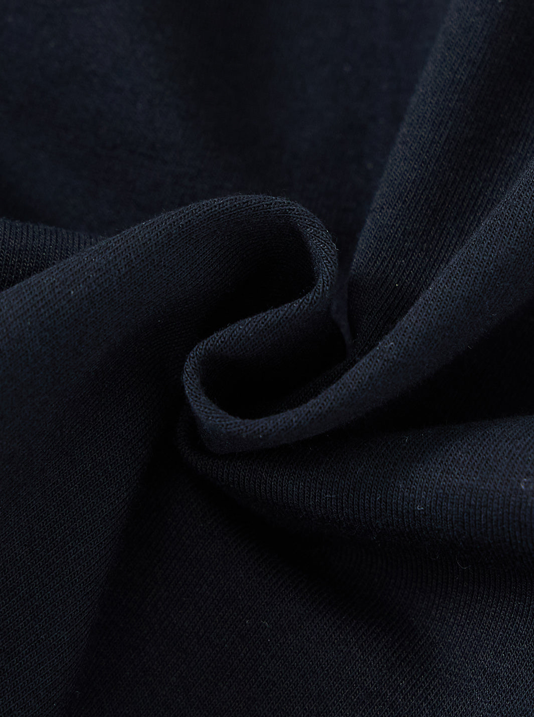 Detachable Denim Collar Top - Black Denim