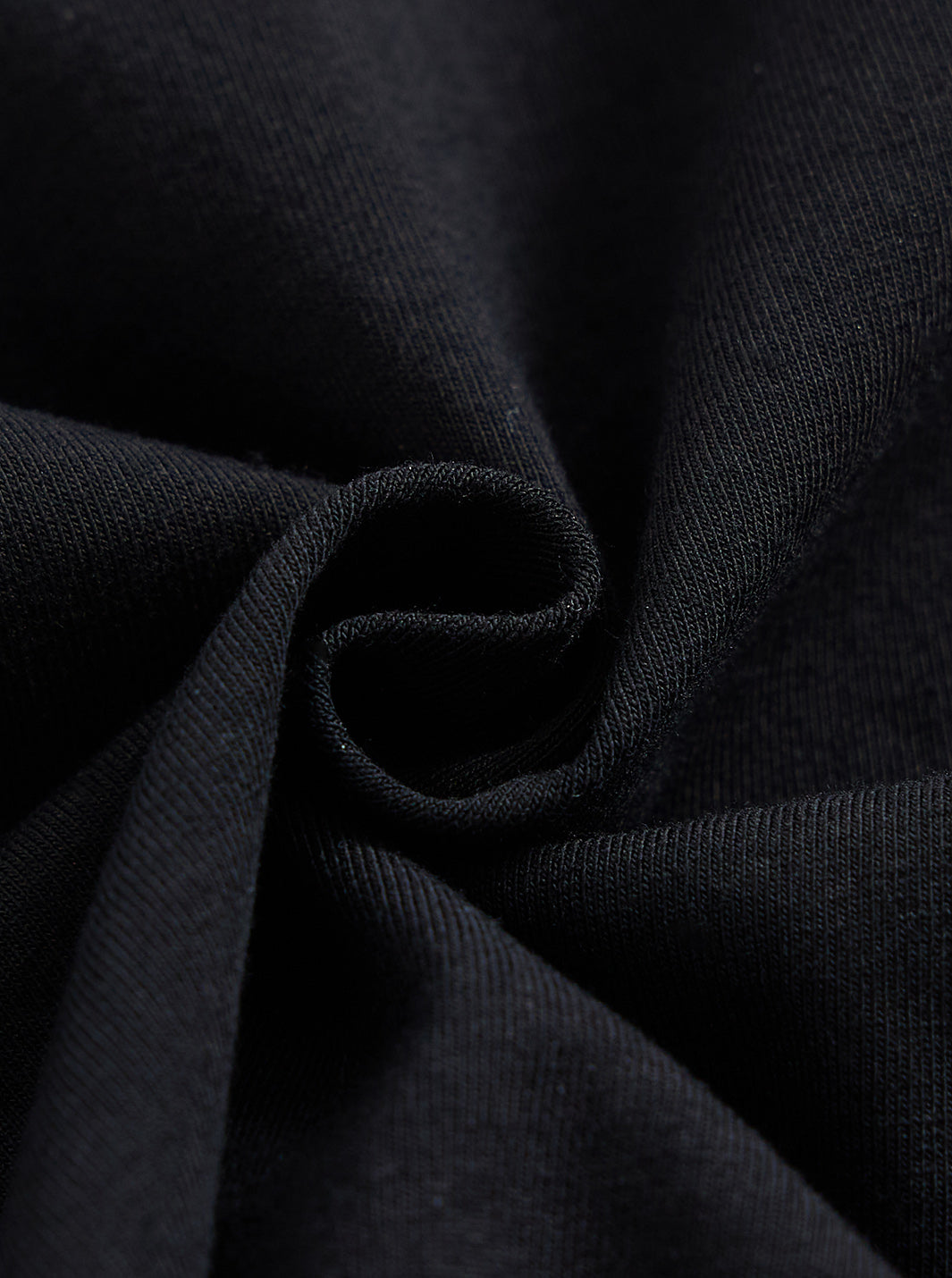 Denim Applique T-shirt - Black