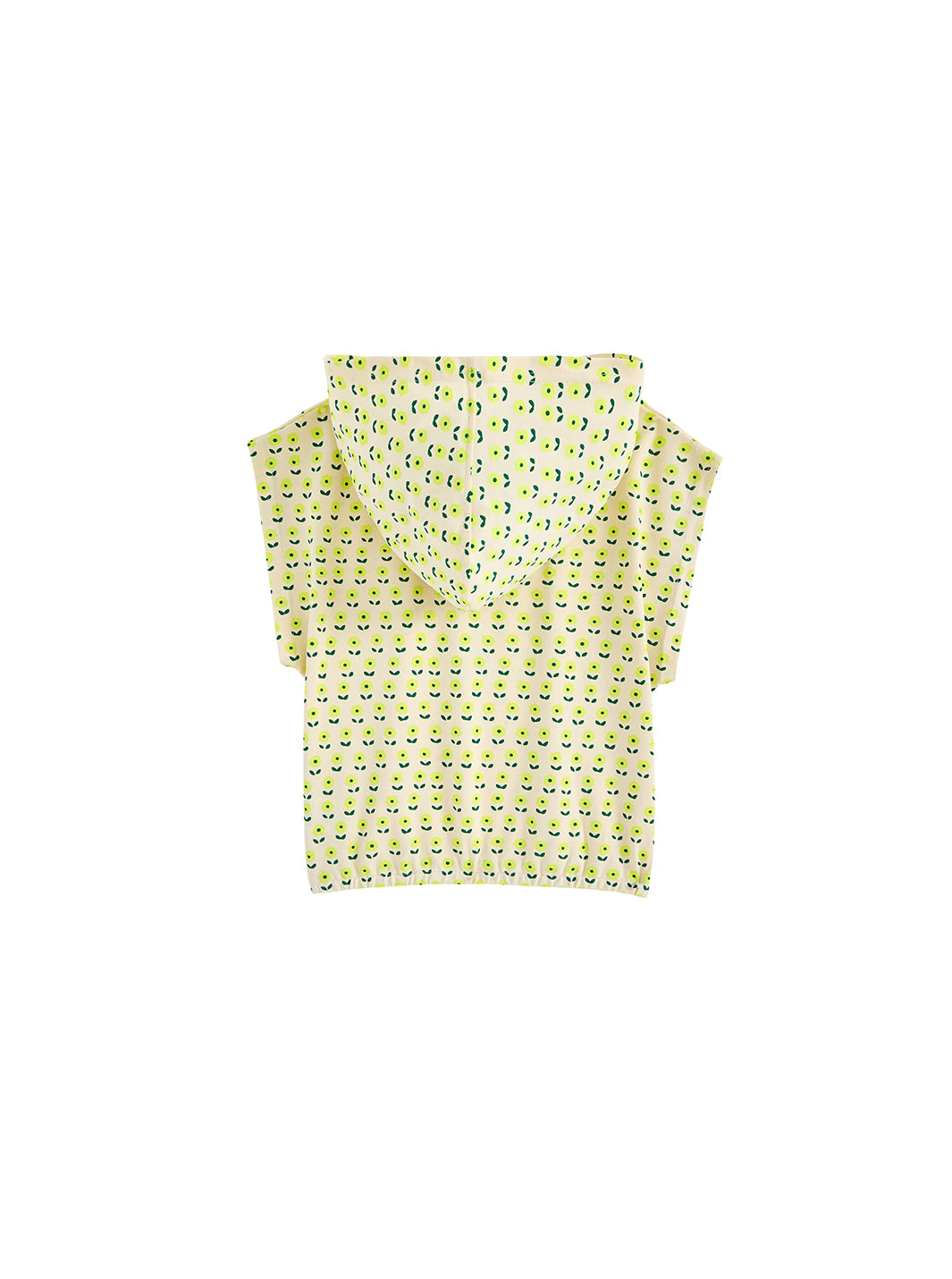 Hooded Floral Print Top