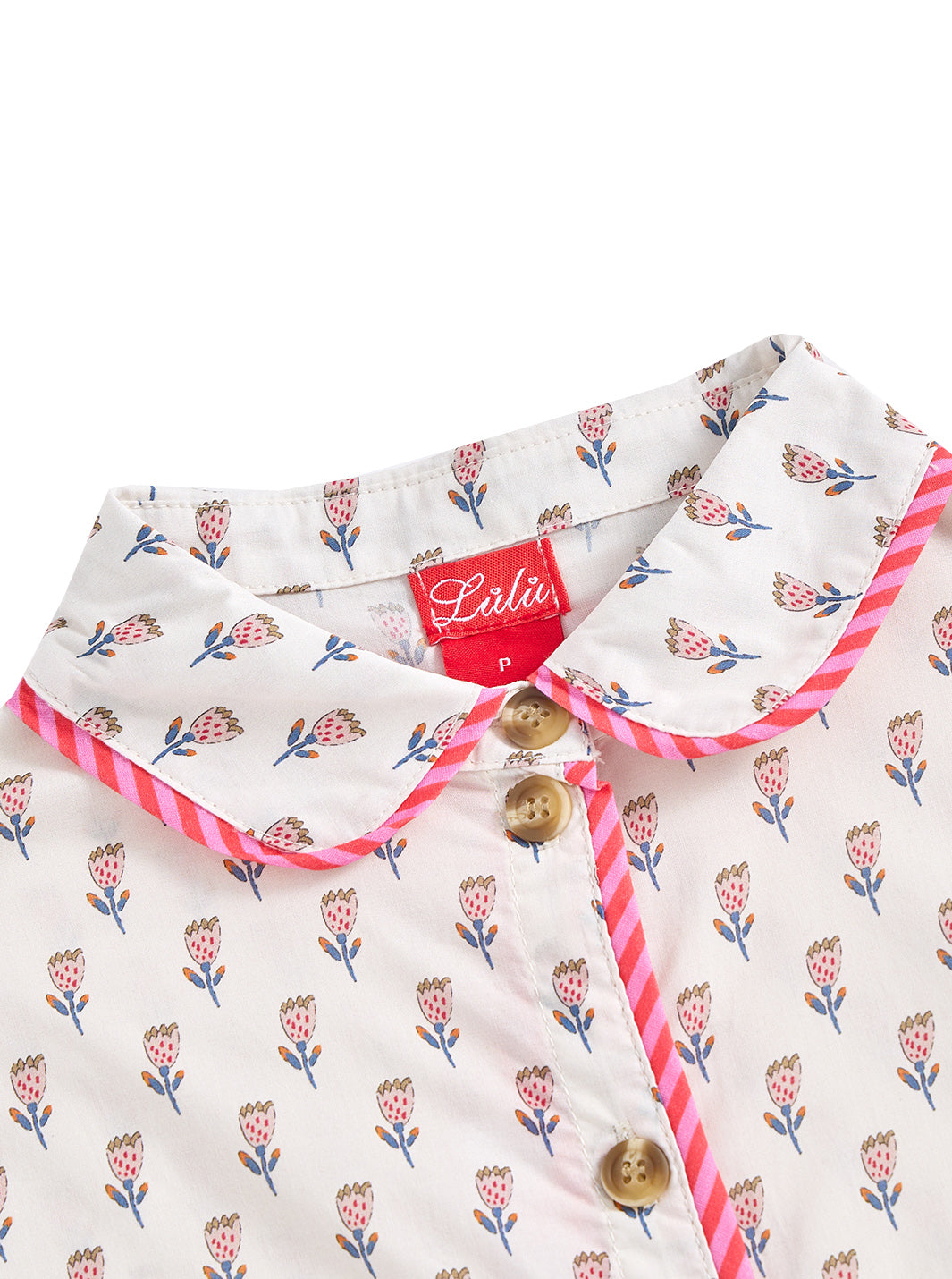 Floral Striped Shirt