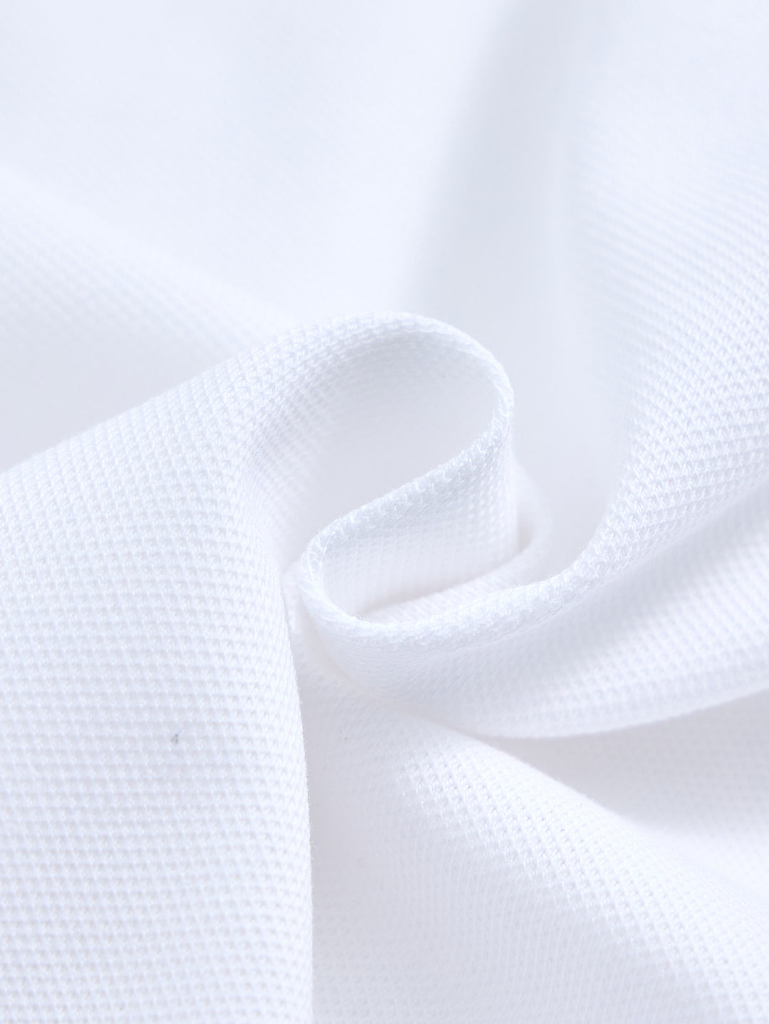 Classic Low Waisted Pleated Jumper - Pure White