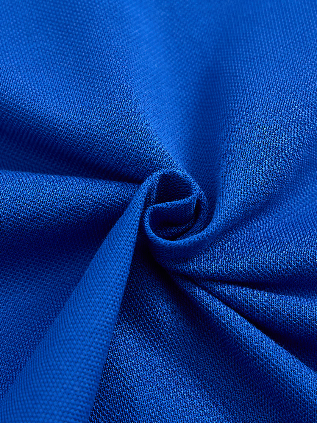 Classic Crop Length Shirt - Deep Royal blue