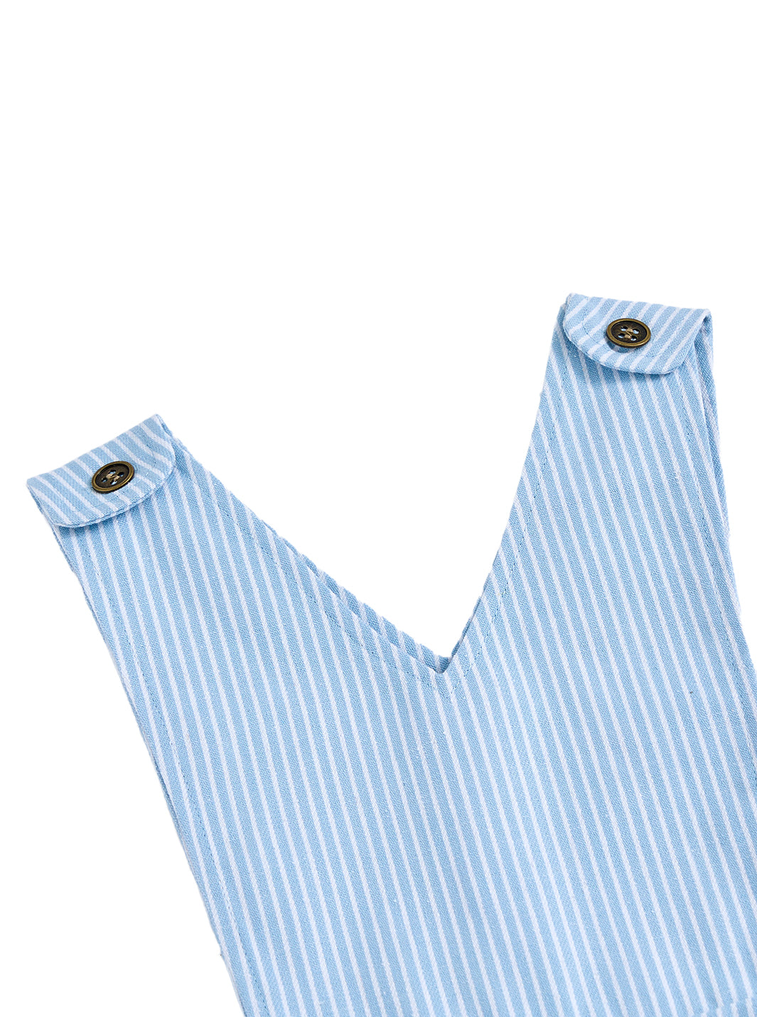 Denim Stripe Jumper - Lt. Blue