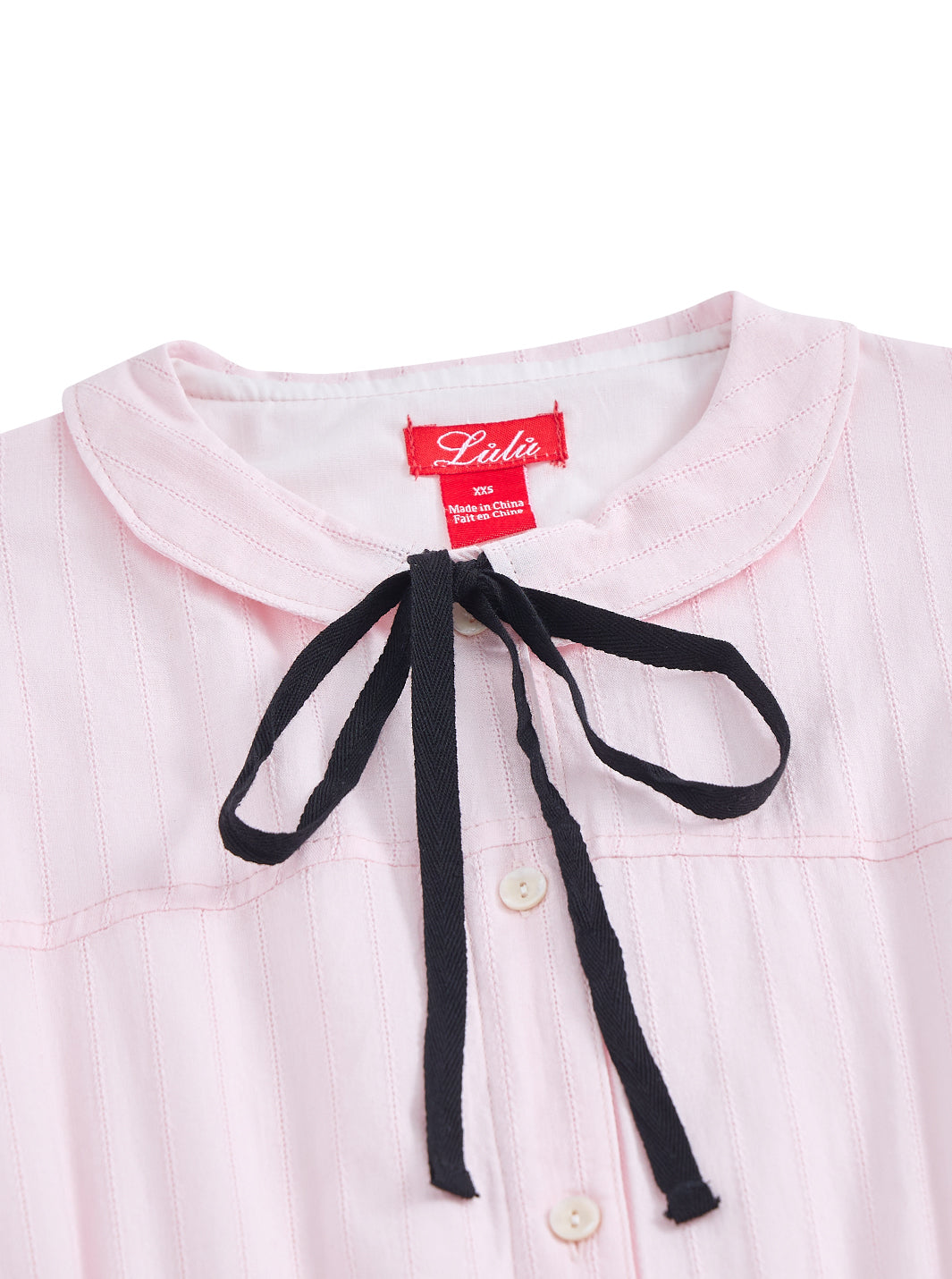 Eyelet Striped Dress