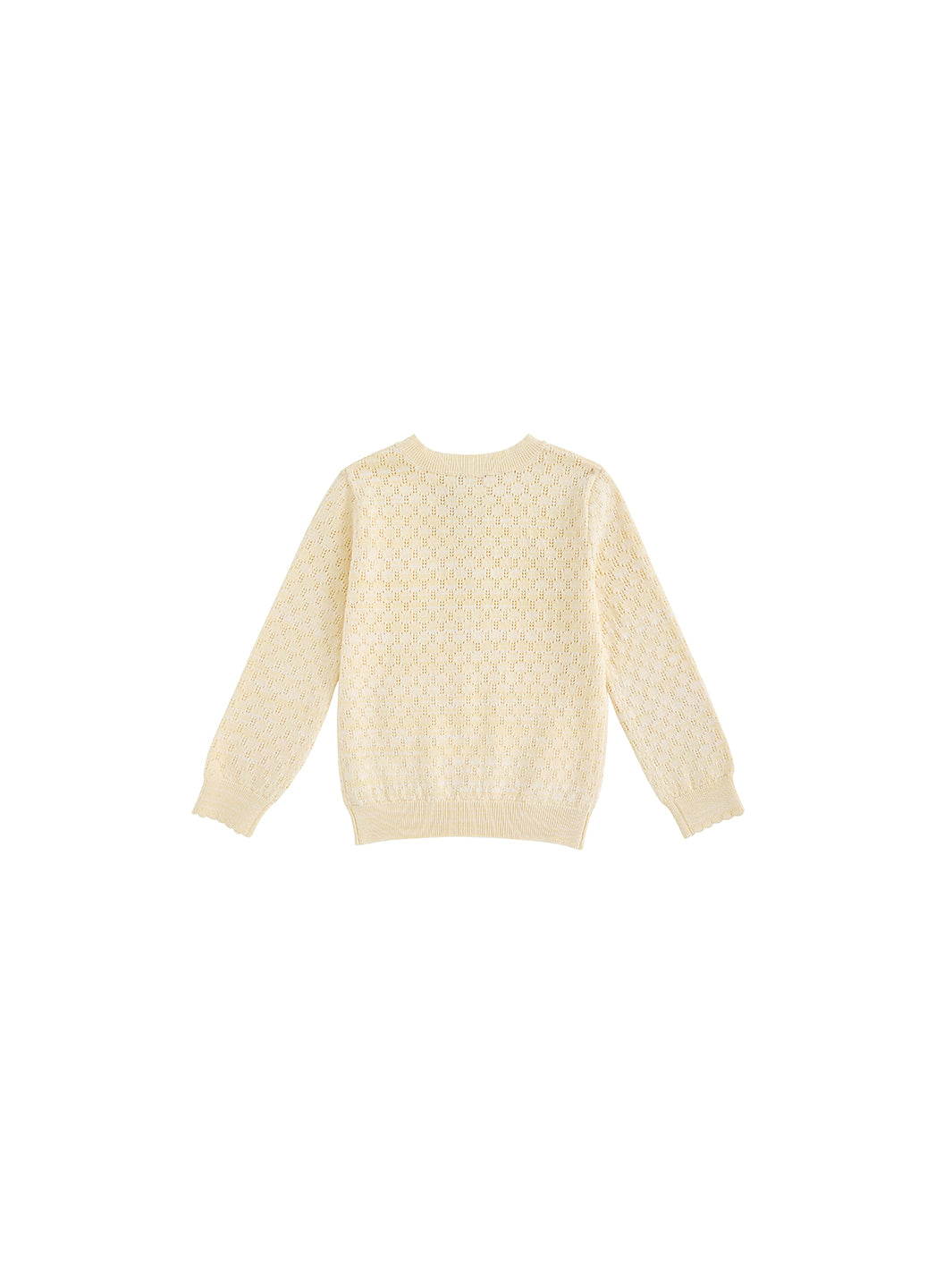 Buttons Sweater - Butter milk