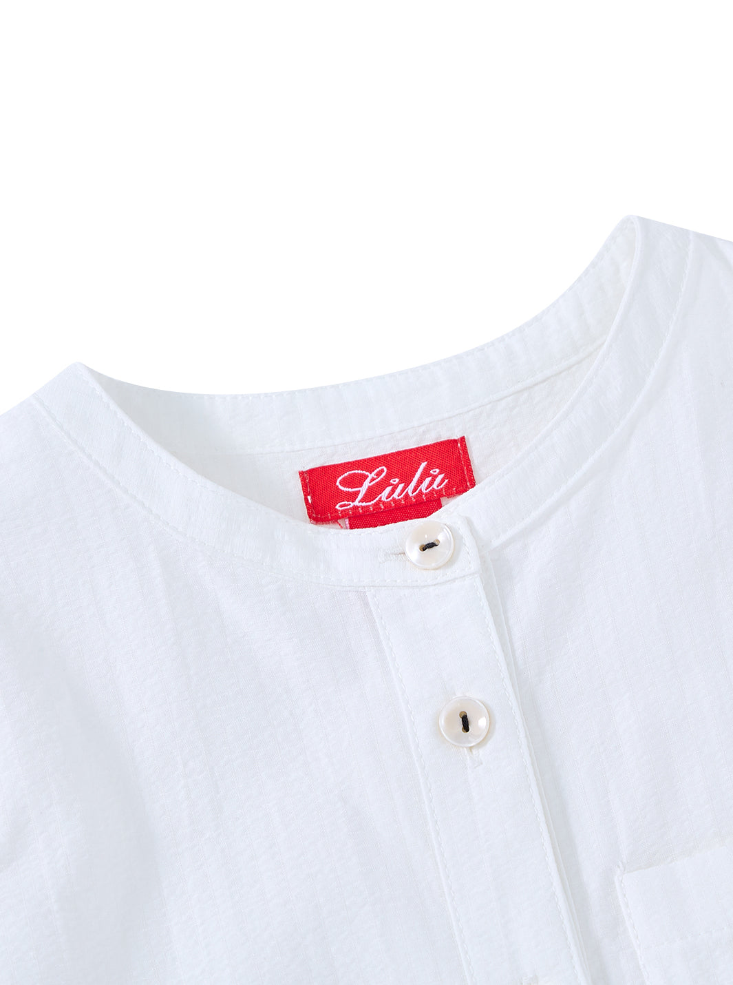 Embroidery Long Sleeve Shirt