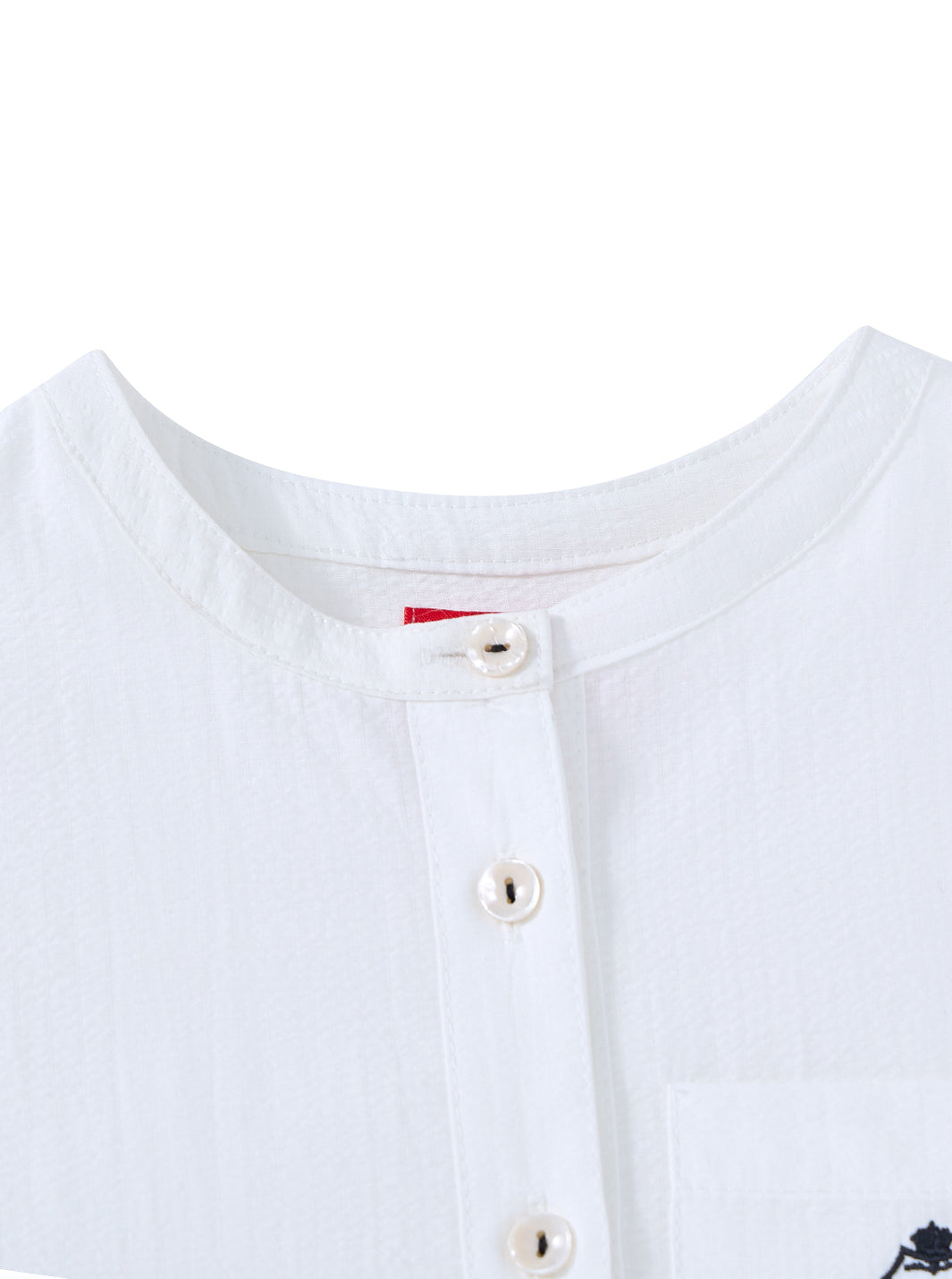 Embroidery Pocket Shirt