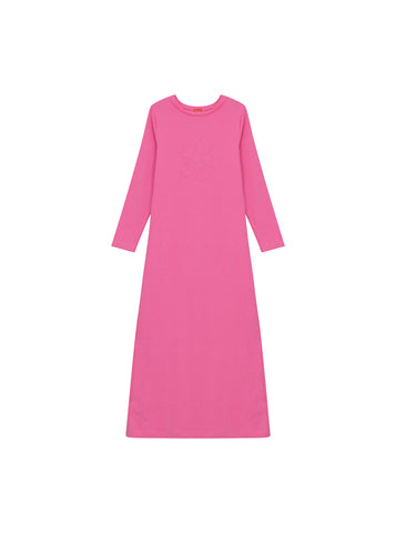 Flower Raw Edge Nightgown