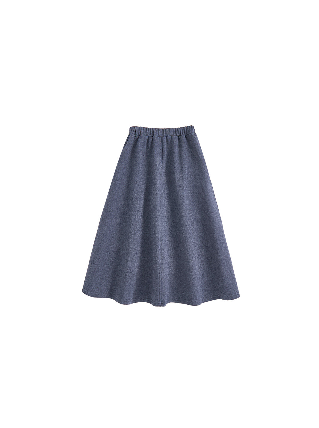 French Terry Tea-Length Skirt