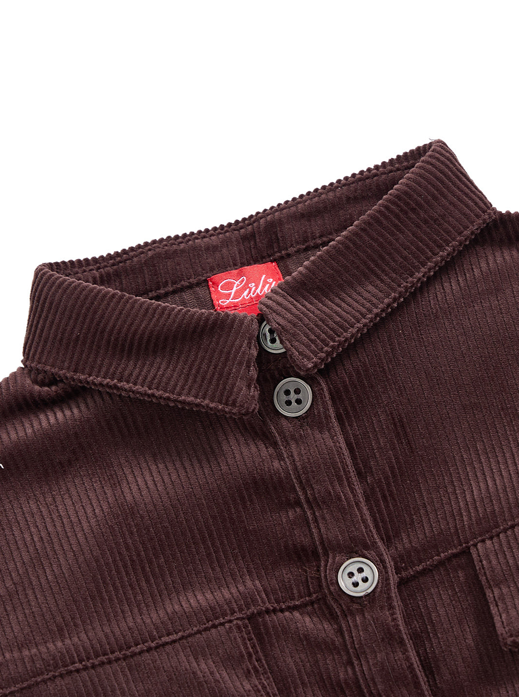 Corduroy Shirt - Brown