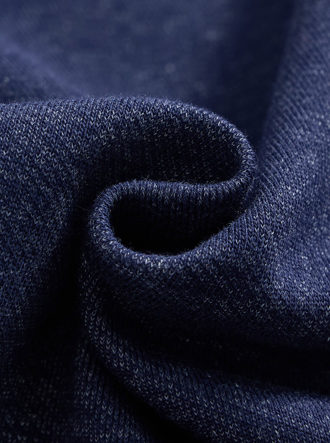 French Terry Dress - Navy