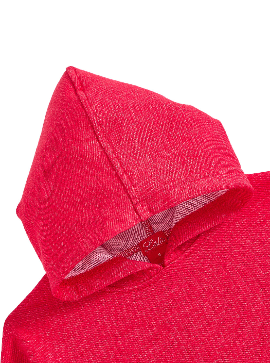 Scallop Ribbed Hooded Dress