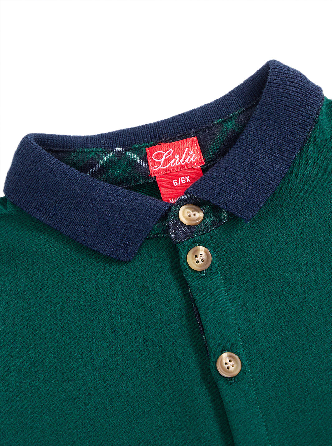 Bottom Combo Polo - Forest Green