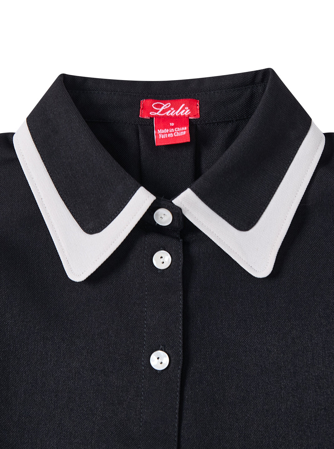 Collar Shirt / Skirt Set