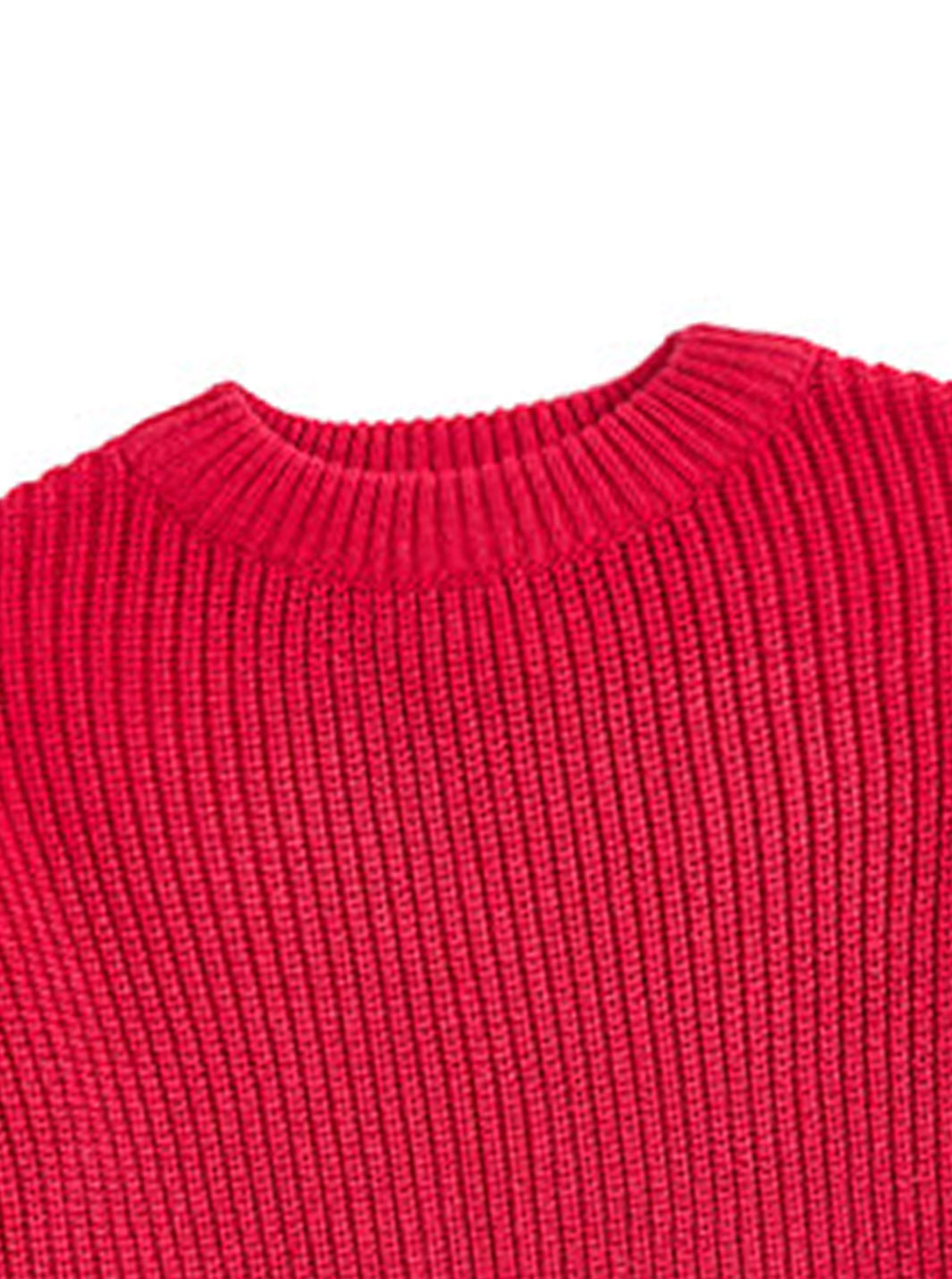 Solid Sweater - Red