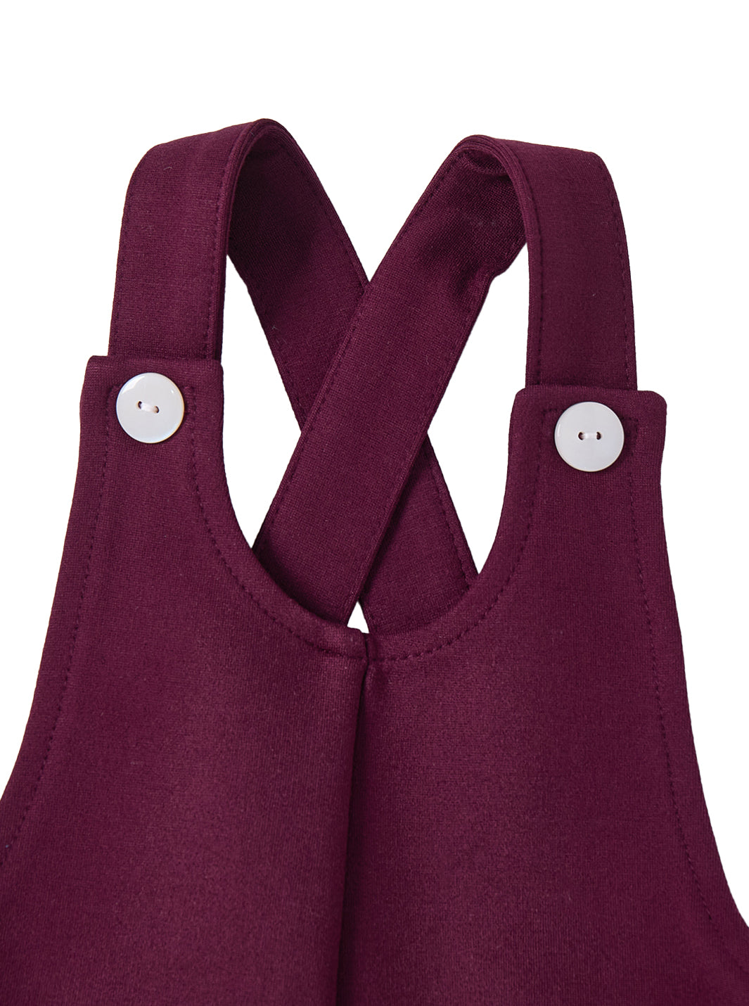 Baby Strap Overall - Grape