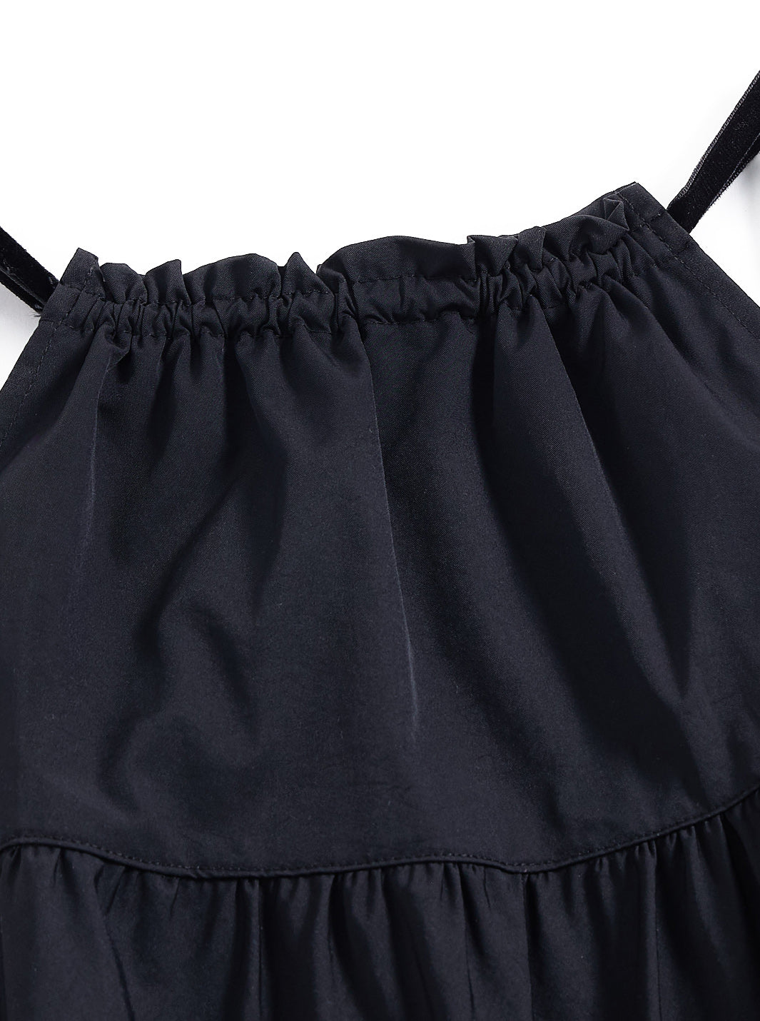 Taffeta Trim Midi-Length Jumper