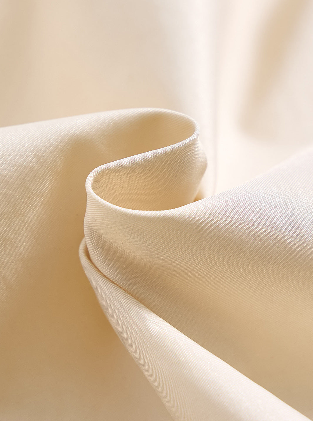 Taffeta Tea-length Skirt - Cream